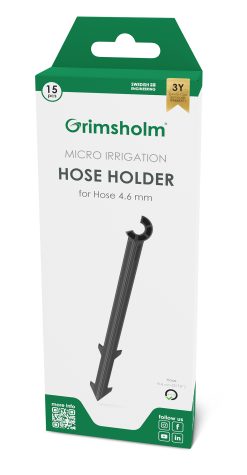 Slanghållare 4,6 mm (3/16"), 15 pack